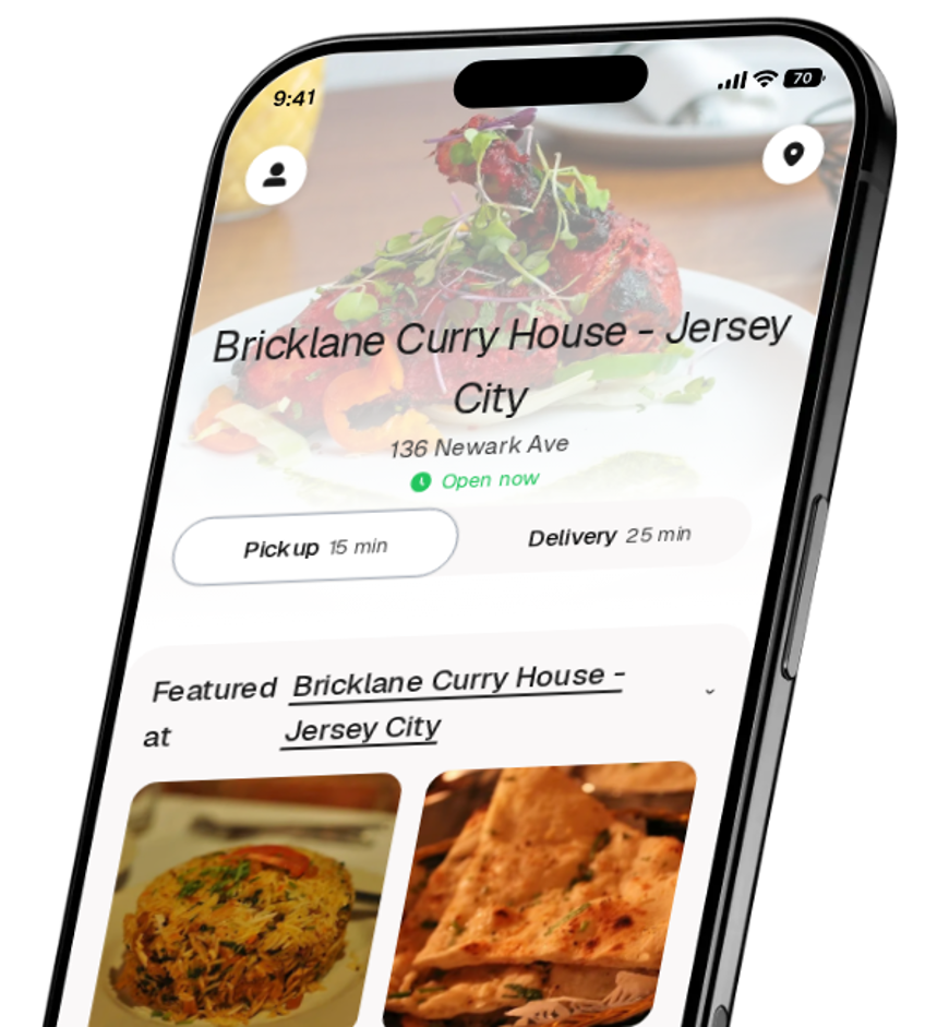 Bricklane Curry House - Jersey City app preview